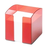 Pojemnik na karteczki DURABLE TREND transparentny czerwony