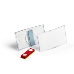 Identyfikator z akrylu z magnesem 40x75mm 25 sztuk 8123 19