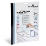 Ramka magnetyczna samoprzylepna DURAFRAME A4 z uchylną przednią stroną op.1 szt granatowa 4899 07