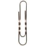 Karbowane spinacze 77mm miedziowane 100 sztuk 1213 24