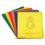 Obwoluta przeźroczysta A4 0,12mm czerwona 100 sztuk 233703