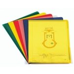 Obwoluta przeźroczysta  A4 żółta 0,15mm 50 sztuk 233904