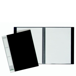 Album ofertowy, teczka DURALOOK 20 kieszeni PP czarny 2422 01