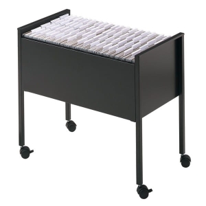 Wózek na teczki zawieszkowe ECONOMY na 80 teczek A4 czarny 309501