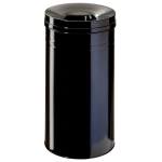 Kosz na śmieci okrągły SAFE+ 60l czarny 332701