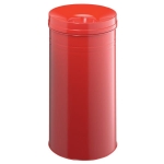 Kosz okrągły na śmieci SAFE+ 60 czerwony 332703