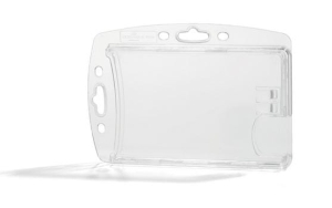 Etui na dwie karty identyfikacyjne 54x85mm 10 sztuk /892419/