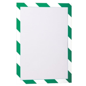 Ramka magnetyczna SECURITY A4 dwukolorowa zielono-biała 5 szt. /4945131/