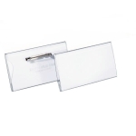 Identyfikator konferencyjny z agrafką 40x75mm 5 sztuk /8601 19/