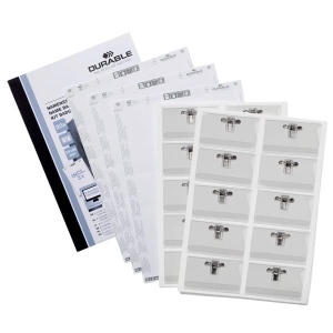 Zestaw wkłady z identyfikatorami kombi-klip 54x90mm 20 sztuk 8699 00