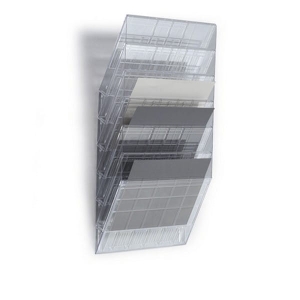 Półki na ulotki A4 FLEXIBOXX 6 szt. przezroczyste 17097854 00