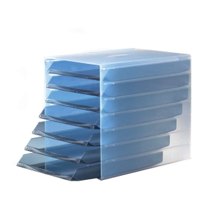 Pojemnik z 7 szufladami A4 IDEALBOX szary 17120000 50