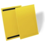  Kieszeń magazynowa magnetyczna A4 Pionowa DURABLE żółta 50szt. 1744 04