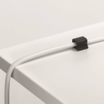 Klips samoprzylepny na 1 kabel CAVOLINE CLIP PRO 1 DURABLE grafitowy 6szt /504237/