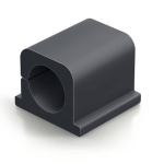 Klips samoprzylepny na 2 kabele CAVOLINE CLIP PRO 2 DURABLE grafitowy 4szt /504337/
