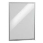 Ramka magnetyczna informacyjna A2 465x639mm na reklamę 409x583mm DURAFRAME POSTER srebrna 1szt. /505323/