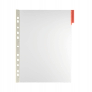 Zestaw paneli informacyjnych DURABLE FUNCTION czerwony 5 sztuk  /560703/