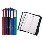 Segregator na akta osobowe BIURFOL 2R/2 cm, czarny, 1 szt. /TD-12-01/