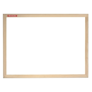 Tablica magnetyczna suchościeralna rama drewniana MEMOBOARDS 30x40 cm /tm34d/