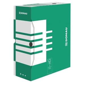 Pudło archiwizacyjne DONAU 120 mm zielone /7662301FSC-06/