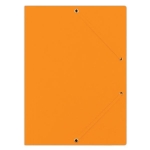 Teczka  preszpanowa DONAU z gumką  pomarańczowa /864308012PL/