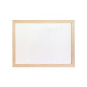 Tablica magnetyczna suchościeralna rama drewniana 40X50 CM DK /TM54/