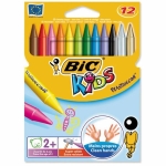Kredki Świecowe 12 Kolorów Bic Plastidecor 1szt. /945764/