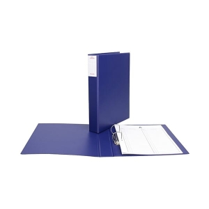 Segregator na akta osobowe BIURFOL 2R/D25/4 cm, granatowy, 1 szt. /TD-13-02/