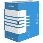 Pudło archiwizacyjne Donau, karton, A4/200mm, niebieskie /7663401FSC10/