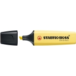 Zakreślacz STABILO BOSS pastelowy żółty