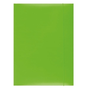 Teczka z gumką OFFICE PRODUCTS lakierowana  zielona /2119114102/