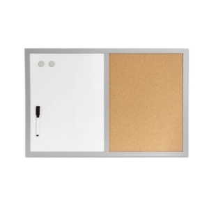 Tablica magnetyczna suchościeralna i korkowa 2w1 40x60 ARGO /255008/