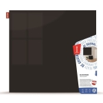 Tablica szklana magnetyczna  60X80 CM MEMOBE czarna /MSZ080060-31/