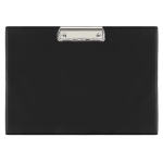 Deska z klipem A4 pojedyncza pozioma BIURFOL czarna /KH-20-03/