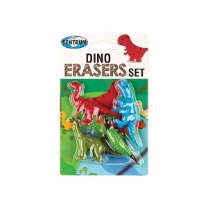 Gumki do mazania dekoracyjne CENTRUM DINOSAUR /80764/