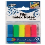 Zakładki indeksujące 12x45mm PP 5x25szt. CENTRUM 125szt. /CE80408/