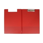Deska z klipem A4 zamykana BIURFOL czerwona 1szt.  /KH-04-04/