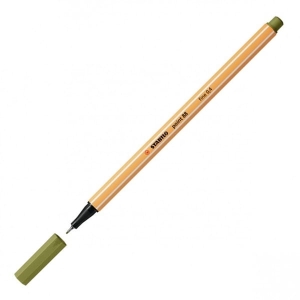 Cienkopis 0,4 mm STABILO 88/37 zieleń błotna 1szt. /88/37/