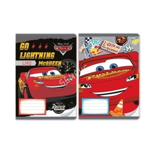 Zeszyt A5/16 kratka posiada adresówkę CARS BENIAMIN /610781/