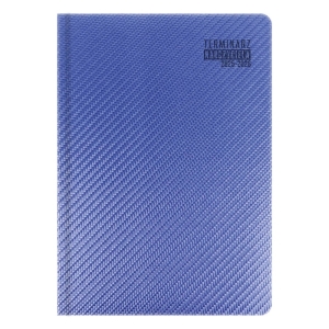 Terminarz B5 tygodniowy CRUX 2025/2026 nauczyciela CARBON granatowy /KK-TN-B5.T.-CARBON-02/
