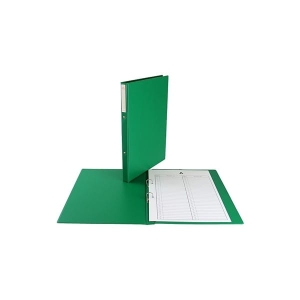Segregator A4/20 ringowy 2R BIURFOL jasnozielony na akta  /TD-12-03/