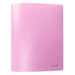 Segregator A4/20 ringowy 2R BIURFOL PP pastelowy różowy 1szt. /SEP-A4-01/