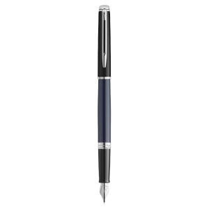 Pióro wieczne WATERMAN HMSPH24 BLACK BLUE CT FP F GB niebieskie 1szt. /2202847/