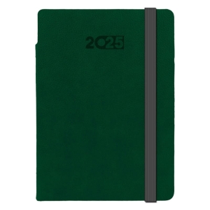 Terminarz A5 tygodniowy CRUX 2025 FLEXI zielony /KK-BCF-526.T.FL09/