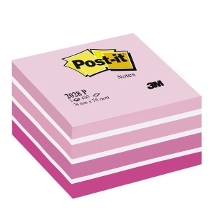 Notes samoprzylepny POST-IT 76x76 mm akwarela różowy 450 kartek /3M-FT510093170/
