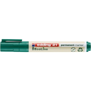 Marker permanentny okrągły 1,5-3 mm ekologiczny EDDING 21 zielony /21/004/ZI ED/