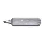 Zakreślacz FABER CASTELL 1546 metaliczny srebrny /154661 FC/
