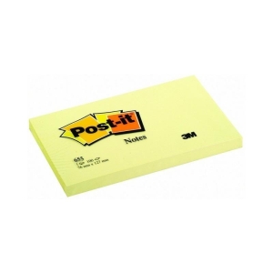 Notes samoprzylepny 76x127mm 100 kartek  żółty 3M POST-IT 1szt. /3M-3134375014168/