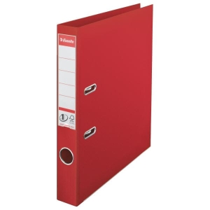Segregator ESSELTE No.1 A4/50 mm czerwony /811430/ !(dostępność po 9-12-2022)!