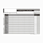 Druk "Kartoteka Urlopowa" A5 2024 TYPOGRAF